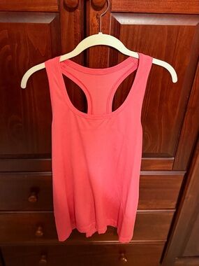 Lululemon Glaze Pink Swiftly Tech Racerback Tank Top Size 12